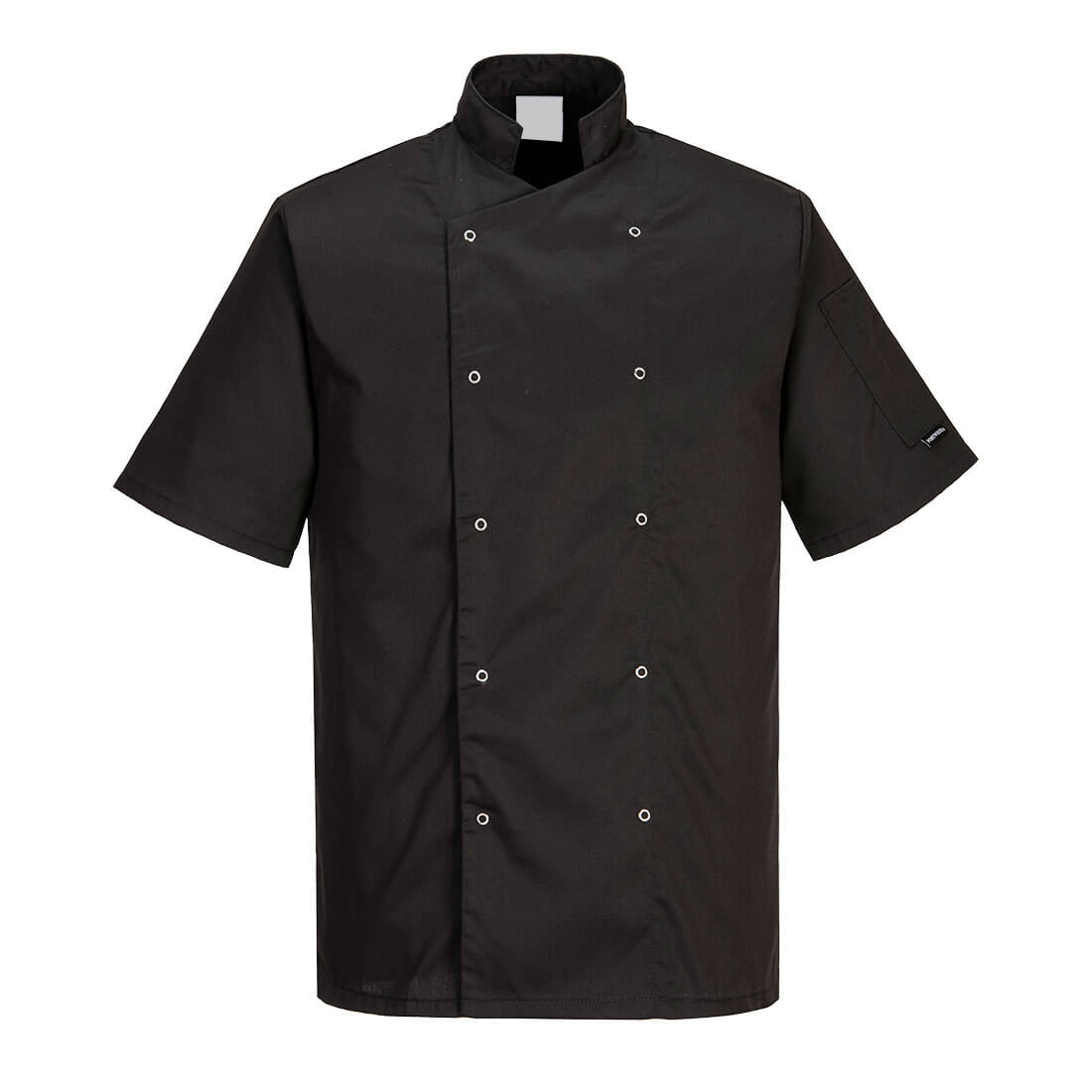 Cumbria Chefs Jacket S/S Black