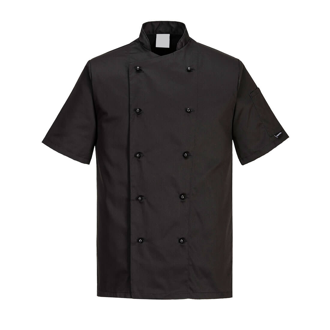 Kent Chefs Jacket S/S Black